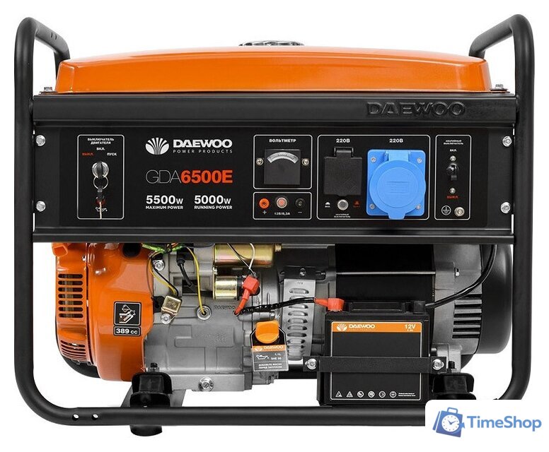 Бензиновый генератор Daewoo Power GDA 6500E - Изображение №2 — Интернет-магазин Time-Shop