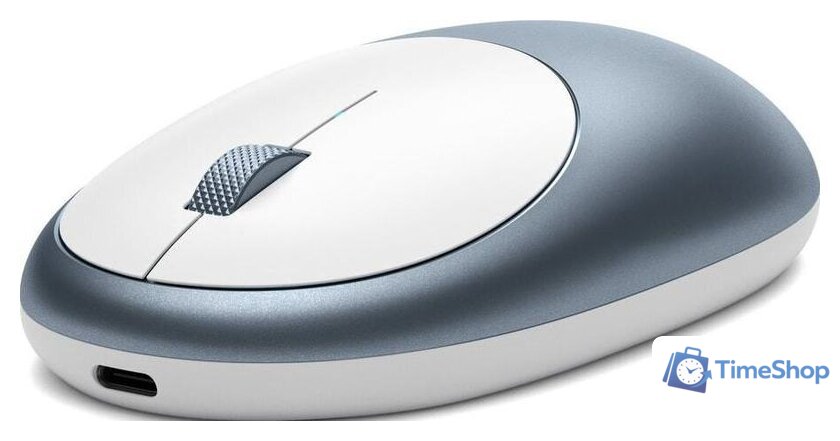 Мышь Satechi M1 (голубой) - Изображение №4 — Интернет-магазин Time-Shop