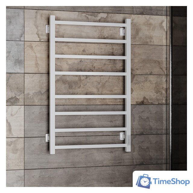 Полотенцесушитель Roxen Square BK-109SW-8T 11050-5385W (белый) - Изображение №3 — Интернет-магазин Time-Shop