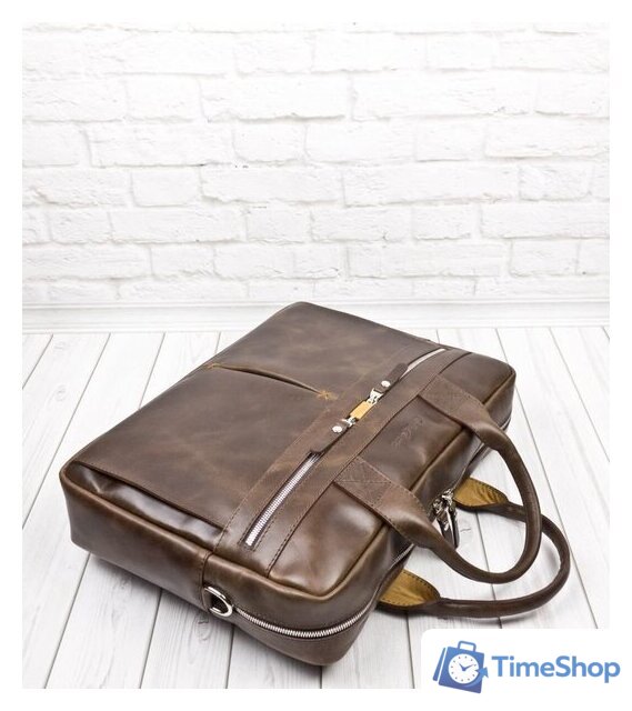 Сумка Carlo Gattini Montebello 1033-02 (темно-коричневый) - Изображение №5 — Интернет-магазин Time-Shop