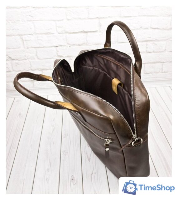 Сумка Carlo Gattini Montebello 1033-02 (темно-коричневый) - Изображение №6 — Интернет-магазин Time-Shop