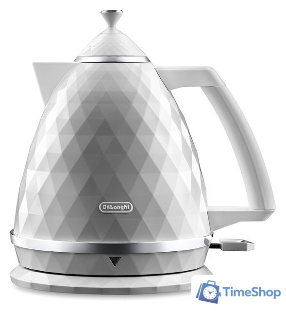Электрический чайник DeLonghi Brillante Exclusive KBJX2001.W - Изображение №1 — Интернет-магазин Time-Shop