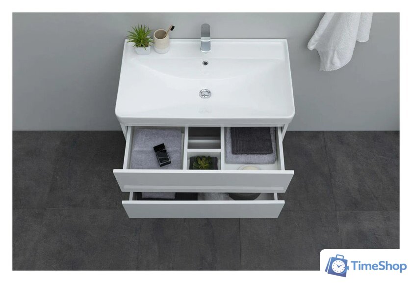  Aquanet Тумба под умывальник Вега 80 308334 - Изображение №7 — Интернет-магазин Time-Shop