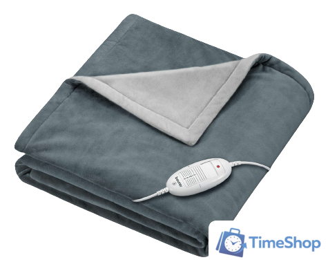 Электрическое одеяло Beurer HD 75 Cosy Dark Grey - Изображение №1 — Интернет-магазин Time-Shop