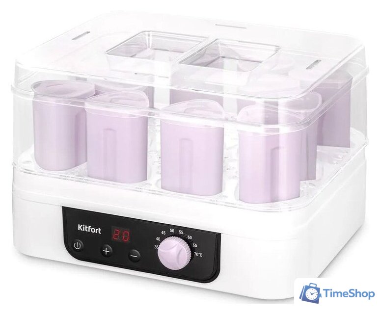 Йогуртница Kitfort KT-6396 - Изображение №1 — Интернет-магазин Time-Shop