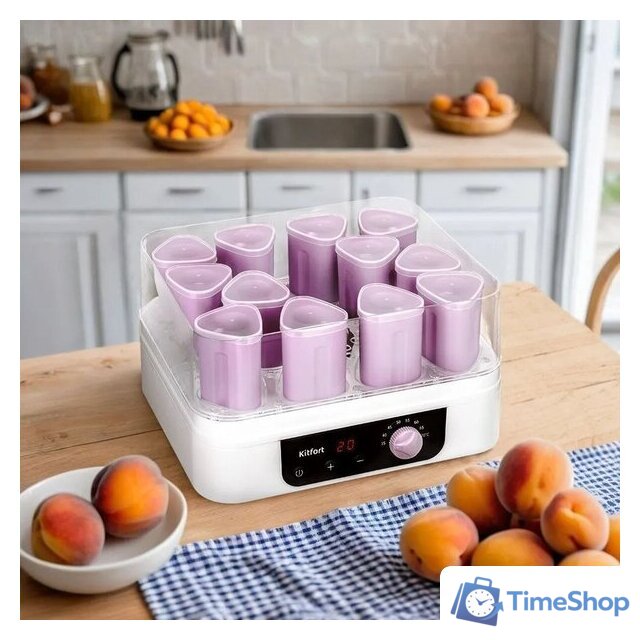 Йогуртница Kitfort KT-6396 - Изображение №6 — Интернет-магазин Time-Shop