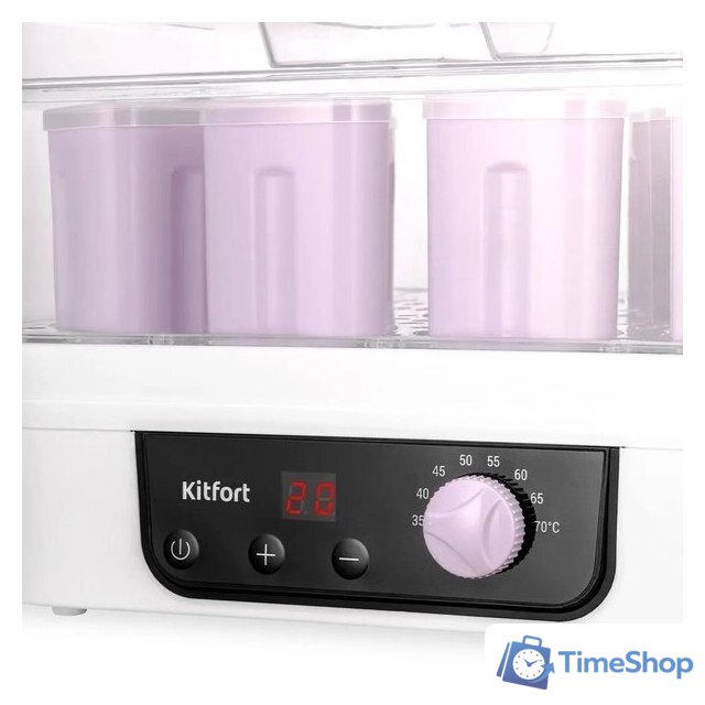 Йогуртница Kitfort KT-6396 - Изображение №4 — Интернет-магазин Time-Shop