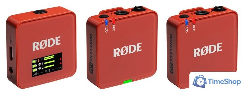 Радиосистема RODE Wireless GO Gen 3 (светло-красный) - Изображение №1 — Интернет-магазин Time-Shop