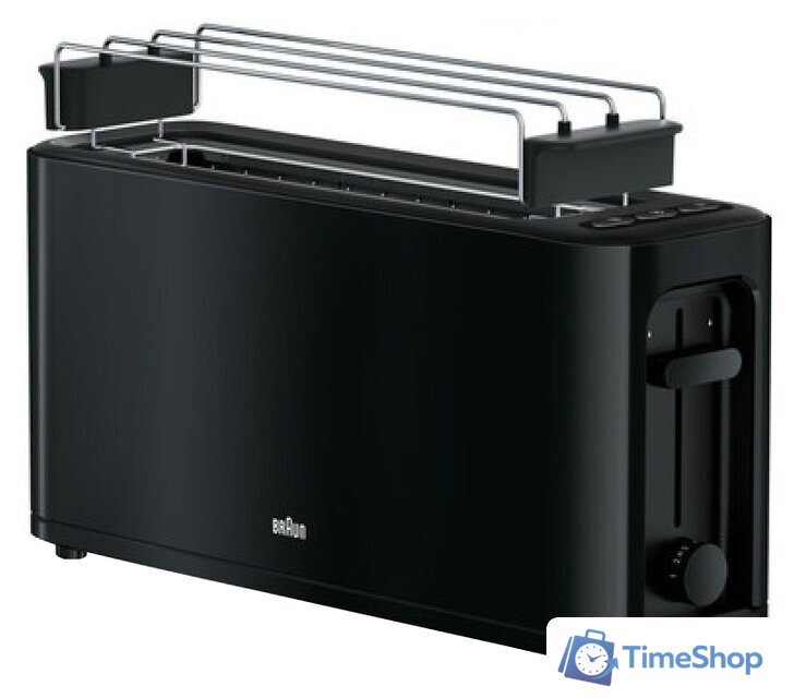 Тостер Braun PurEase HT3110 BK - Изображение №1 — Интернет-магазин Time-Shop