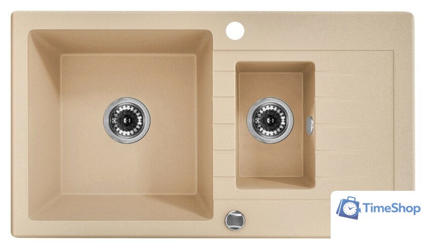Кухонная мойка Deante Zorba ZQZ 7513 (песочный) - Изображение №1 — Интернет-магазин Time-Shop