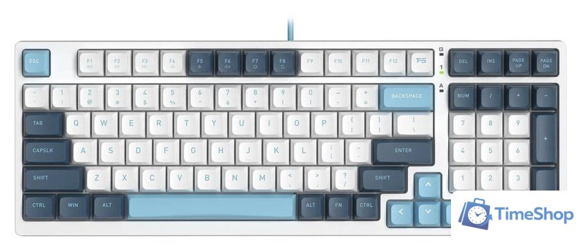 Клавиатура A4Tech Fstyler FS300 Panda Snowboarding - Изображение №2 — Интернет-магазин Time-Shop