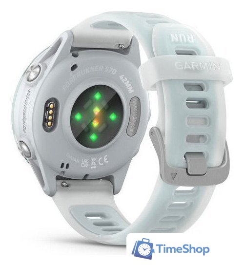 Умные часы Garmin Forerunner 570 42 мм (голубой) - Изображение №7 — Интернет-магазин Time-Shop