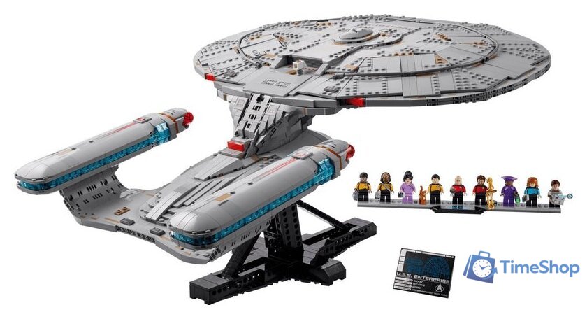 Конструктор LEGO Icons 10356 Звездный путь: USS Энтерпрайз NCC-1701-D - Изображение №2 — Интернет-магазин Time-Shop