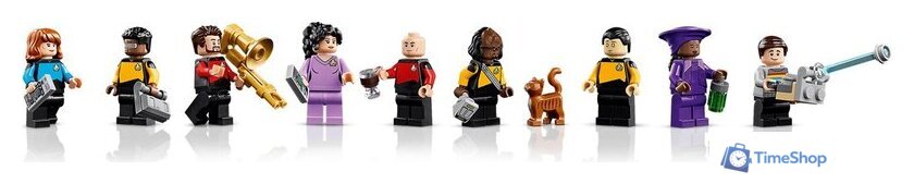Конструктор LEGO Icons 10356 Звездный путь: USS Энтерпрайз NCC-1701-D - Изображение №8 — Интернет-магазин Time-Shop