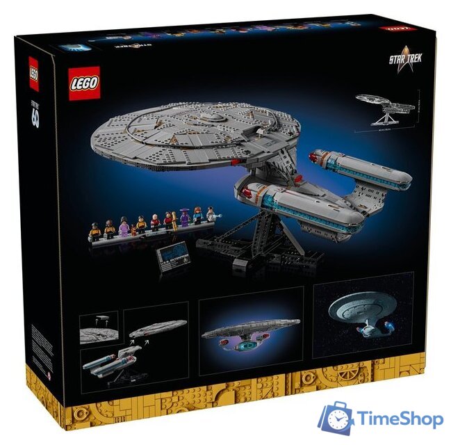 Конструктор LEGO Icons 10356 Звездный путь: USS Энтерпрайз NCC-1701-D - Изображение №20 — Интернет-магазин Time-Shop