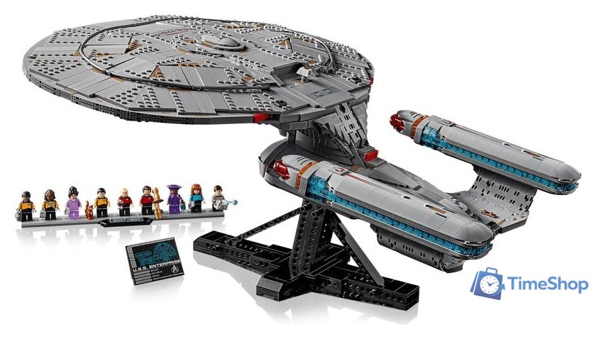 Конструктор LEGO Icons 10356 Звездный путь: USS Энтерпрайз NCC-1701-D - Изображение №5 — Интернет-магазин Time-Shop