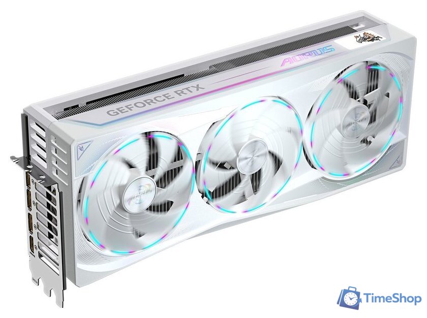 Видеокарта Gigabyte Aorus GeForce RTX 5090 Stealth Ice 32G GV-N5090AORUSST ICE-32GD - Изображение №1 — Интернет-магазин Time-Shop