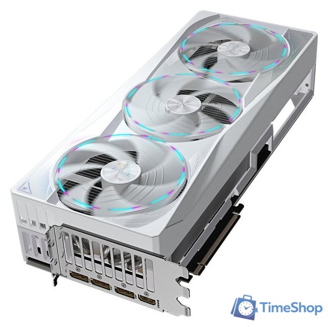 Видеокарта Gigabyte Aorus GeForce RTX 5090 Stealth Ice 32G GV-N5090AORUSST ICE-32GD - Изображение №5 — Интернет-магазин Time-Shop
