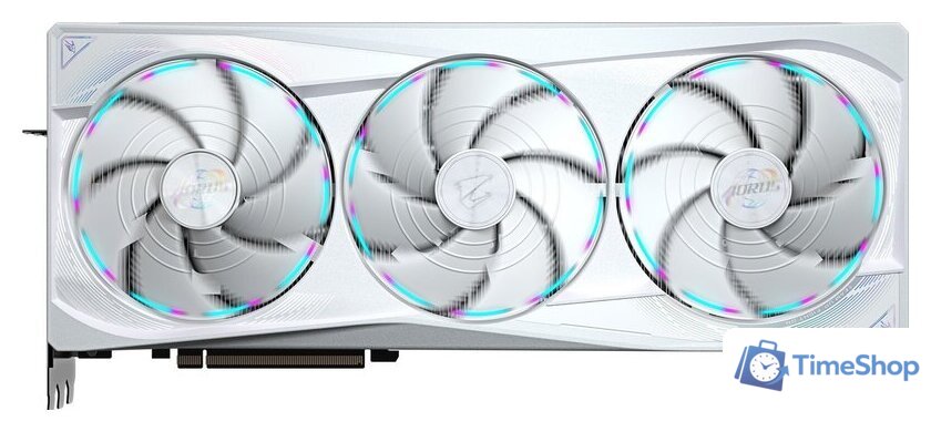 Видеокарта Gigabyte Aorus GeForce RTX 5090 Stealth Ice 32G GV-N5090AORUSST ICE-32GD - Изображение №2 — Интернет-магазин Time-Shop