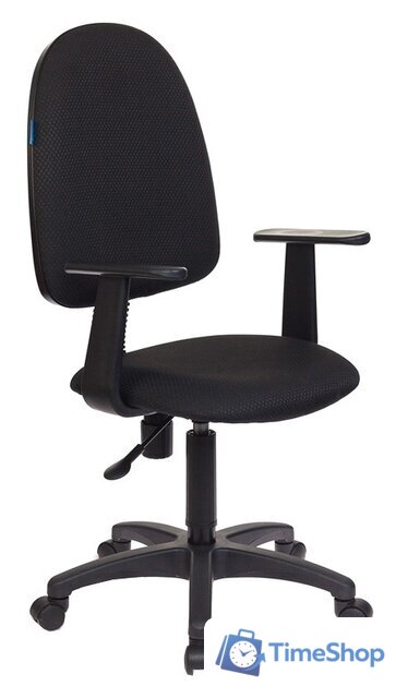 Офисное кресло Бюрократ CH-1300/T-15-21 (черный) - Изображение №1 — Интернет-магазин Time-Shop