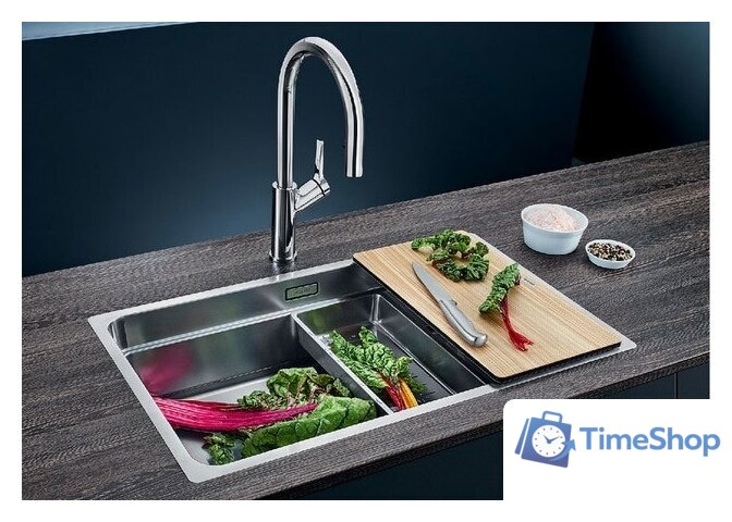 Кухонная мойка Blanco Etagon 700-IF (зеркальная полировка) 524272 - Изображение №3 — Интернет-магазин Time-Shop