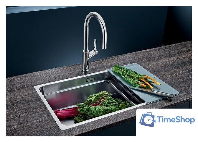 Кухонная мойка Blanco Etagon 700-IF (зеркальная полировка) 524272 - Изображение №4 — Интернет-магазин Time-Shop
