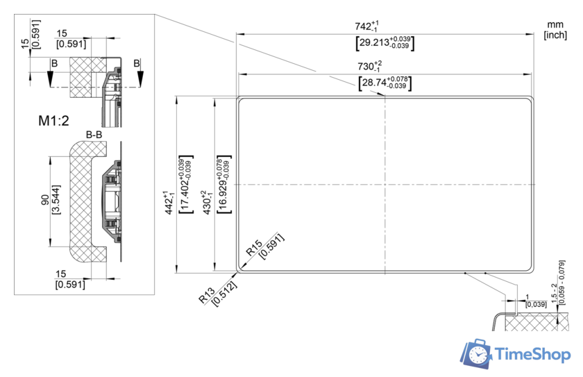 Кухонная мойка Blanco Etagon 700-IF (зеркальная полировка) 524272 - Изображение №10 — Интернет-магазин Time-Shop