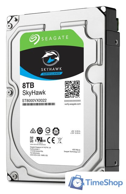 Жесткий диск Seagate Skyhawk Surveillance 8TB ST8000VX004 - Изображение №2 — Интернет-магазин Time-Shop