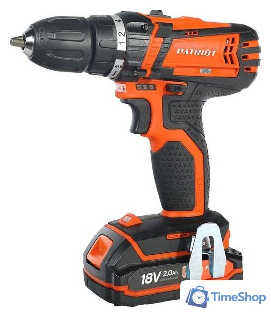 Дрель-шуруповерт Patriot BR 183UES 180201483 (с 1-ми АКБ) - Изображение №1 — Интернет-магазин Time-Shop