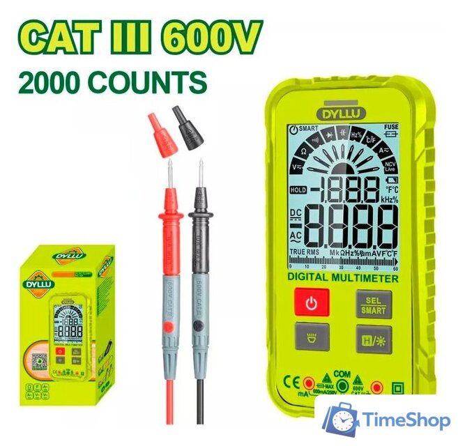 Мультиметр Dyllu DTDM1505 - Изображение №1 — Интернет-магазин Time-Shop