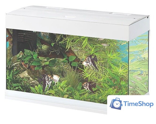 Аквариум Ferplast Dubai 80 Led 125 л (белый) - Изображение №1 — Интернет-магазин Time-Shop