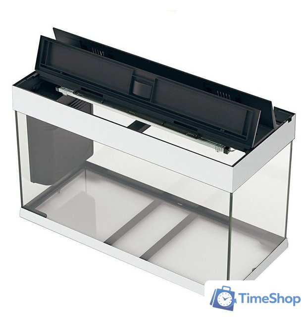 Аквариум Ferplast Dubai 80 Led 125 л (белый) - Изображение №7 — Интернет-магазин Time-Shop