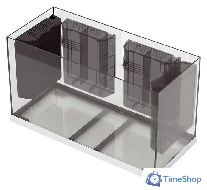 Аквариум Ferplast Dubai 80 Led 125 л (белый) - Изображение №8 — Интернет-магазин Time-Shop