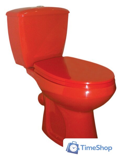 Унитаз напольный Оскольская керамика Элисса (красный) - Изображение №1 — Интернет-магазин Time-Shop