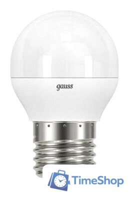 Светодиодная лампочка Gauss LED Globe E27 9.5 Вт 4100 К 105102210 - Изображение №1 — Интернет-магазин Time-Shop