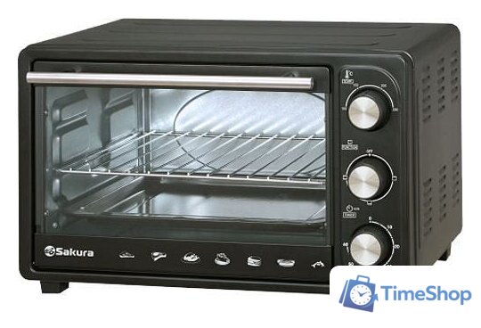 Мини-печь Sakura SA-7024B - Изображение №1 — Интернет-магазин Time-Shop