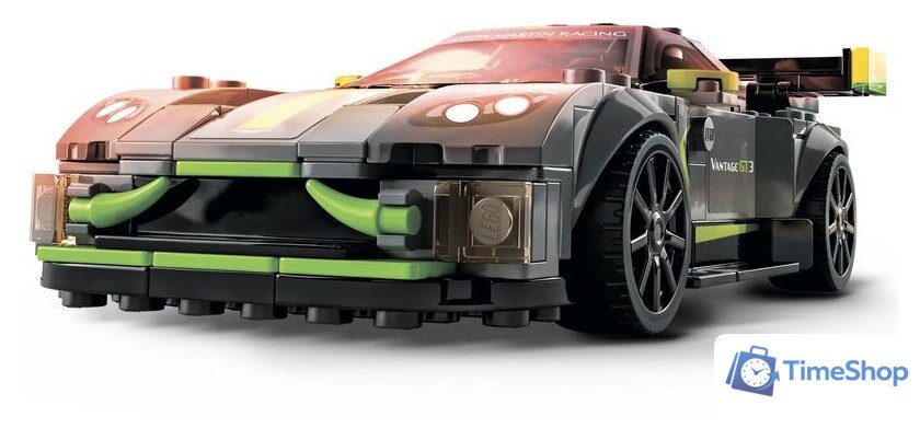 Конструктор LEGO Speed Champions 76910 Aston Martin Valkyrie AMR Pro+Vantage GT3 - Изображение №4 — Интернет-магазин Time-Shop