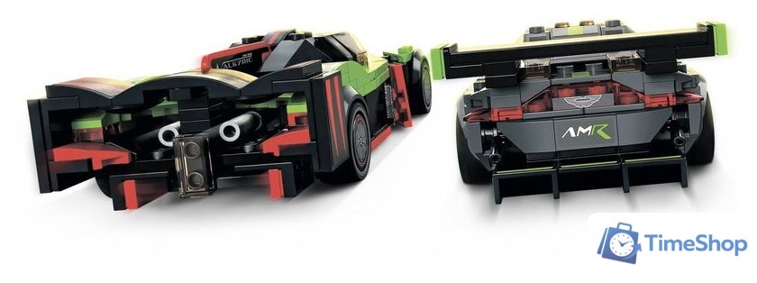 Конструктор LEGO Speed Champions 76910 Aston Martin Valkyrie AMR Pro+Vantage GT3 - Изображение №6 — Интернет-магазин Time-Shop
