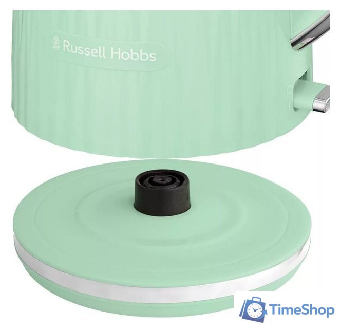 Электрический чайник Russell Hobbs Eden Kettle Green 27364-70 - Изображение №3 — Интернет-магазин Time-Shop
