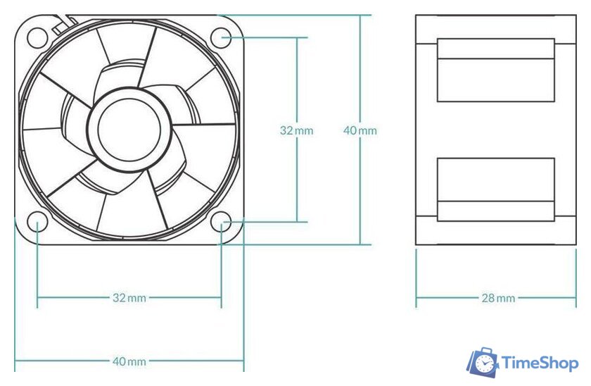 Вентилятор для сервера Arctic S4028-15K (5 шт) ACFAN00274A - Изображение №6 — Интернет-магазин Time-Shop