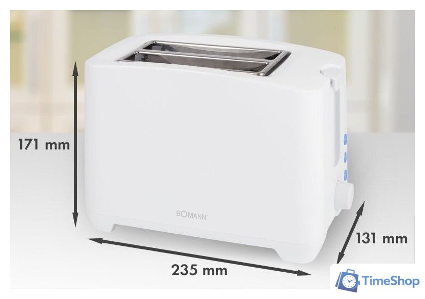Тостер Bomann TA 6065 CB - Изображение №11 — Интернет-магазин Time-Shop