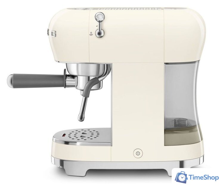 Рожковая кофеварка Smeg ECF02CREU - Изображение №2 — Интернет-магазин Time-Shop