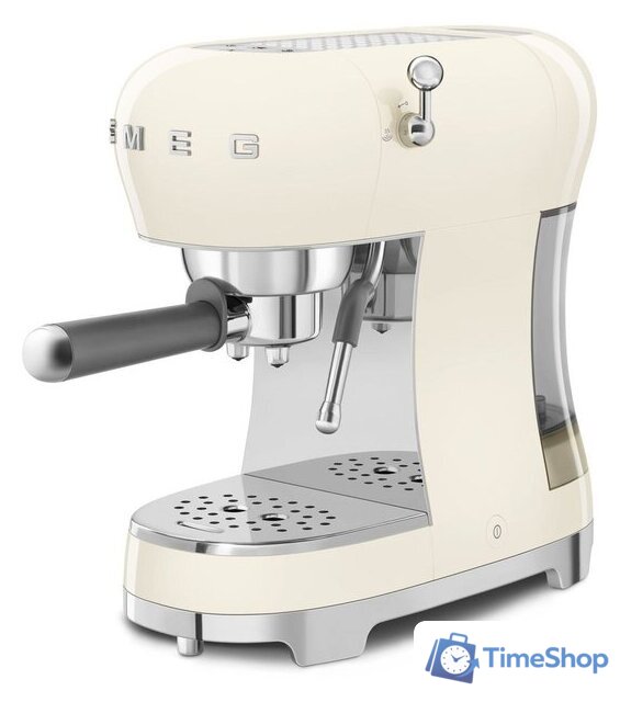 Рожковая кофеварка Smeg ECF02CREU - Изображение №4 — Интернет-магазин Time-Shop