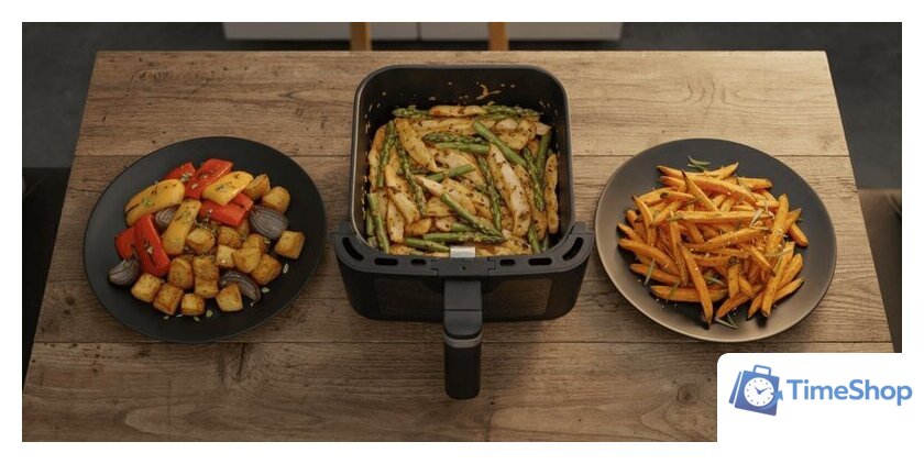 Аэрогриль (аэрофритюрница) Kernau Basic BKSAF 617 EB - Изображение №6 — Интернет-магазин Time-Shop