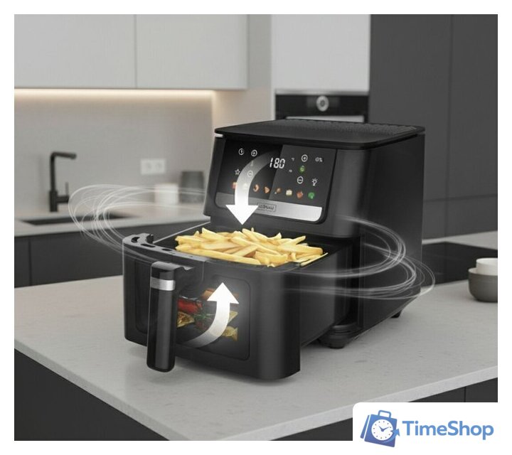 Аэрогриль (аэрофритюрница) Kernau Basic BKSAF 617 EB - Изображение №10 — Интернет-магазин Time-Shop