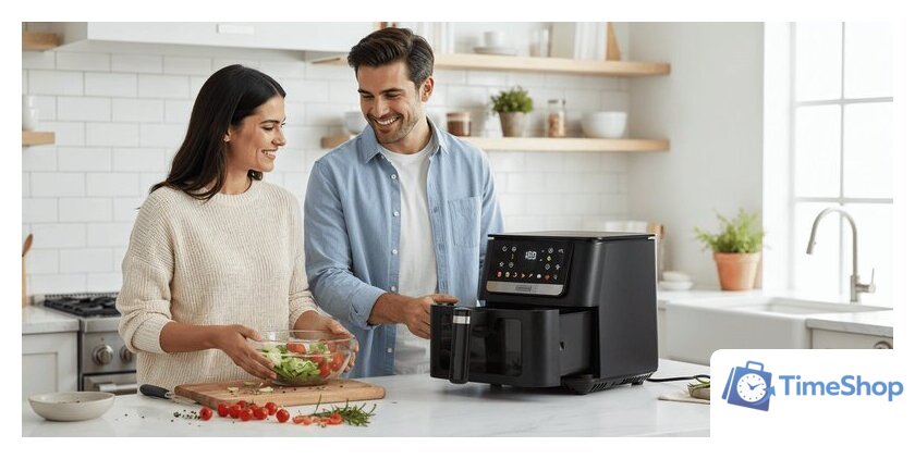 Аэрогриль (аэрофритюрница) Kernau Basic BKSAF 617 EB - Изображение №7 — Интернет-магазин Time-Shop