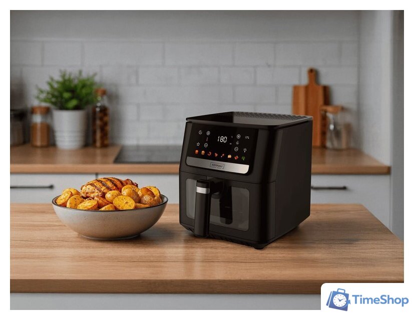 Аэрогриль (аэрофритюрница) Kernau Basic BKSAF 617 EB - Изображение №8 — Интернет-магазин Time-Shop