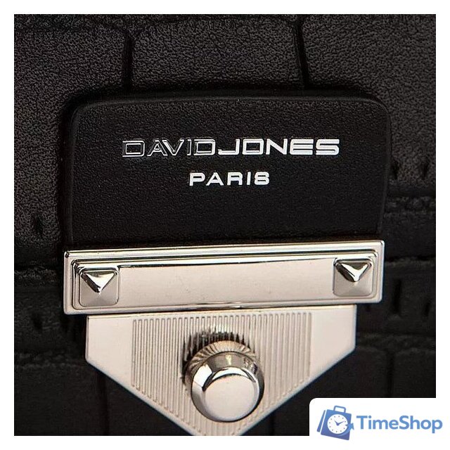 Женская сумка David Jones 823-CM6536-BLK (черный) - Изображение №7 — Интернет-магазин Time-Shop