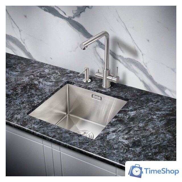Кухонная мойка Milacio Denia 44 Steel MC.77430 (нержавеющая сталь) - Изображение №3 — Интернет-магазин Time-Shop