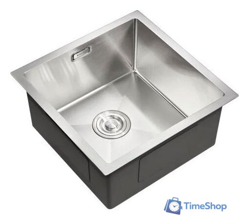 Кухонная мойка Milacio Denia 44 Steel MC.77430 (нержавеющая сталь) - Изображение №1 — Интернет-магазин Time-Shop